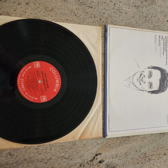 FIVE VINTAGE VINYL RECORDS FEATURING ANDY WILLIAMS - Picture 11 of 11